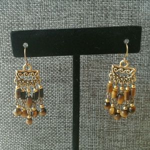 Tiger Eye Earrings